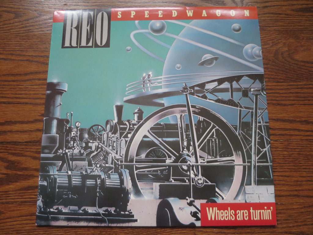 REO Speedwagon - Wheels Are Turnin' - LP UK Vinyl Album Record Cover