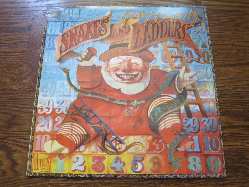 Gerry Rafferty - Snakes And Ladders - LP UK Vinyl Album Record Cover