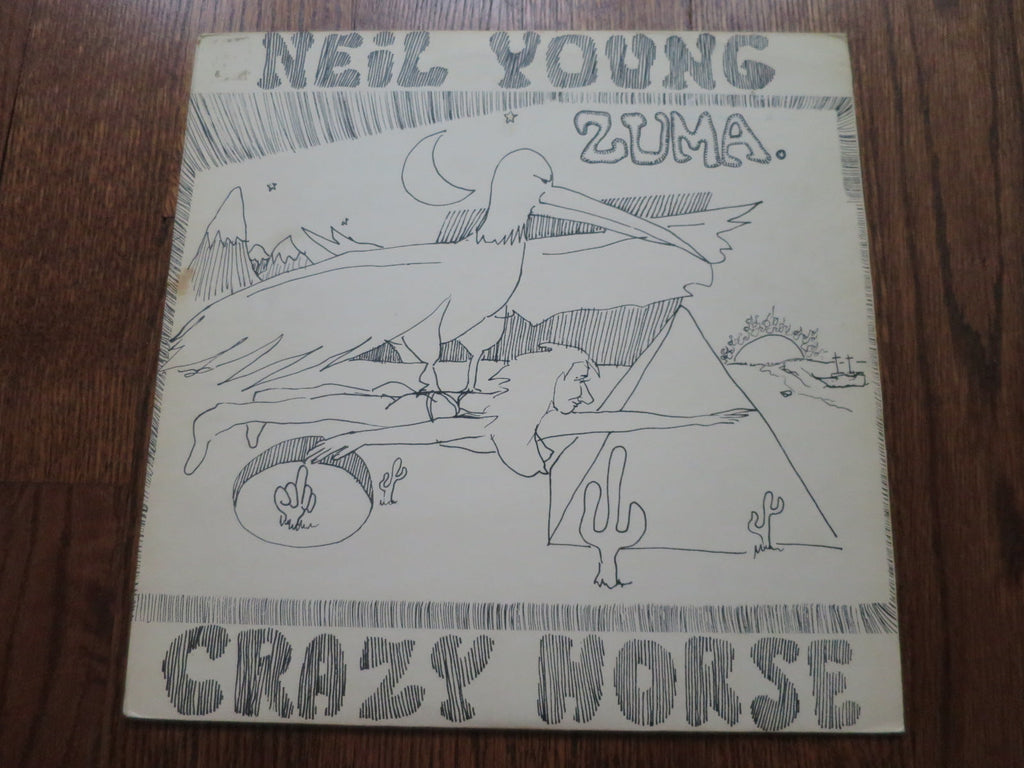 Neil Young - Zuma (original) - LP UK Vinyl Album Record Cover