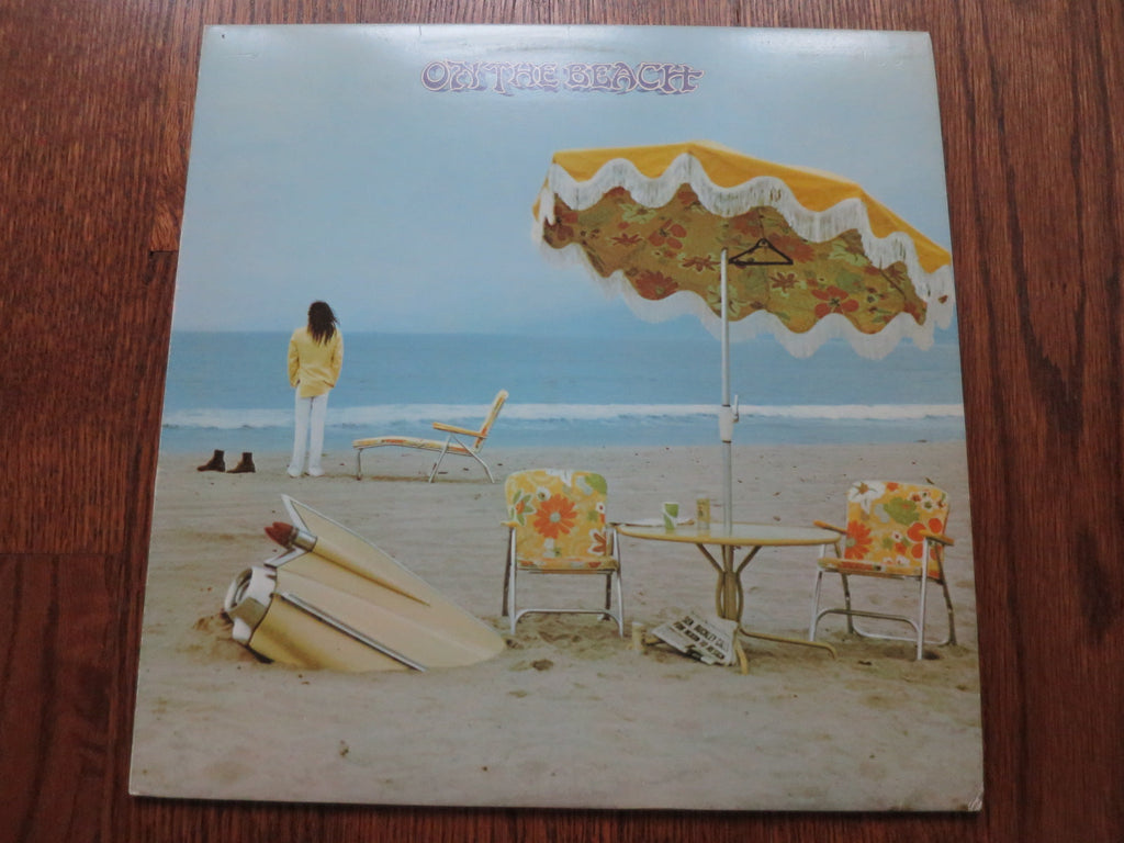 Neil Young - On The Beach - LP UK Vinyl Album Record Cover