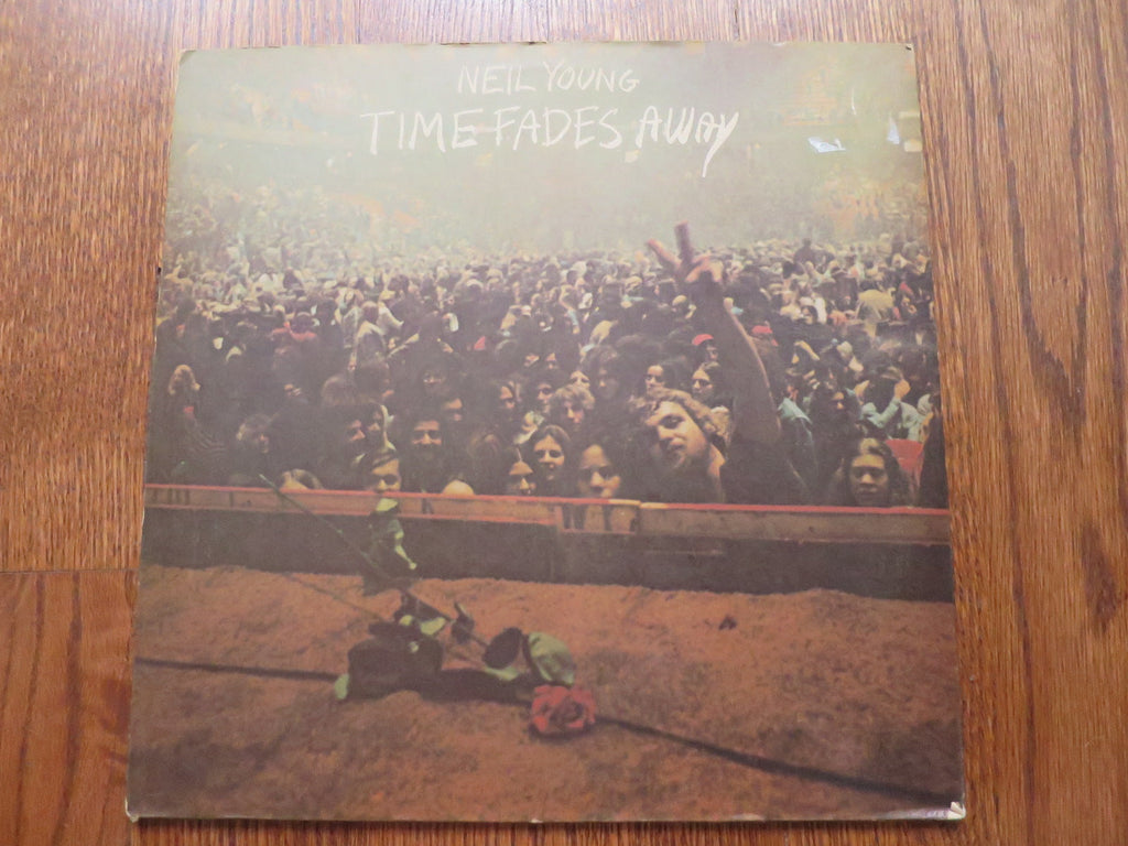 Neil Young - Times Fades Away - LP UK Vinyl Album Record Cover