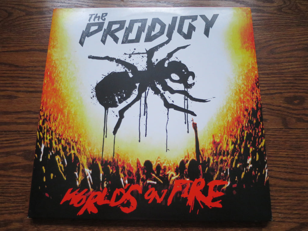 The Prodigy - Worlds On Fire - LP UK Vinyl Album Record Cover