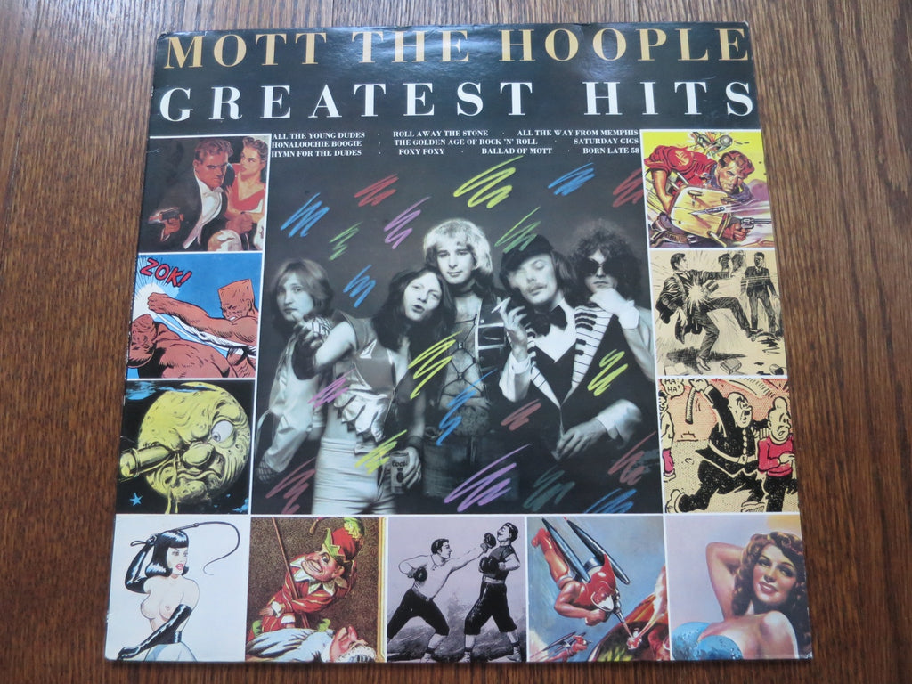 Mott The Hoople - Greatest Hits - LP UK Vinyl Album Record Cover
