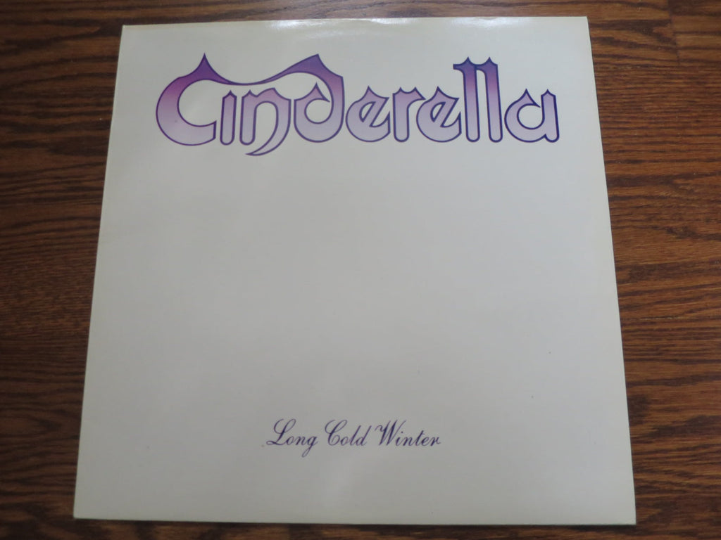 Cinderella - Long Cold Winter - LP UK Vinyl Album Record Cover