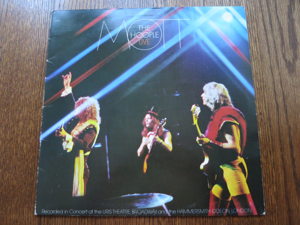 Mott The Hoople - Live - LP UK Vinyl Album Record Cover