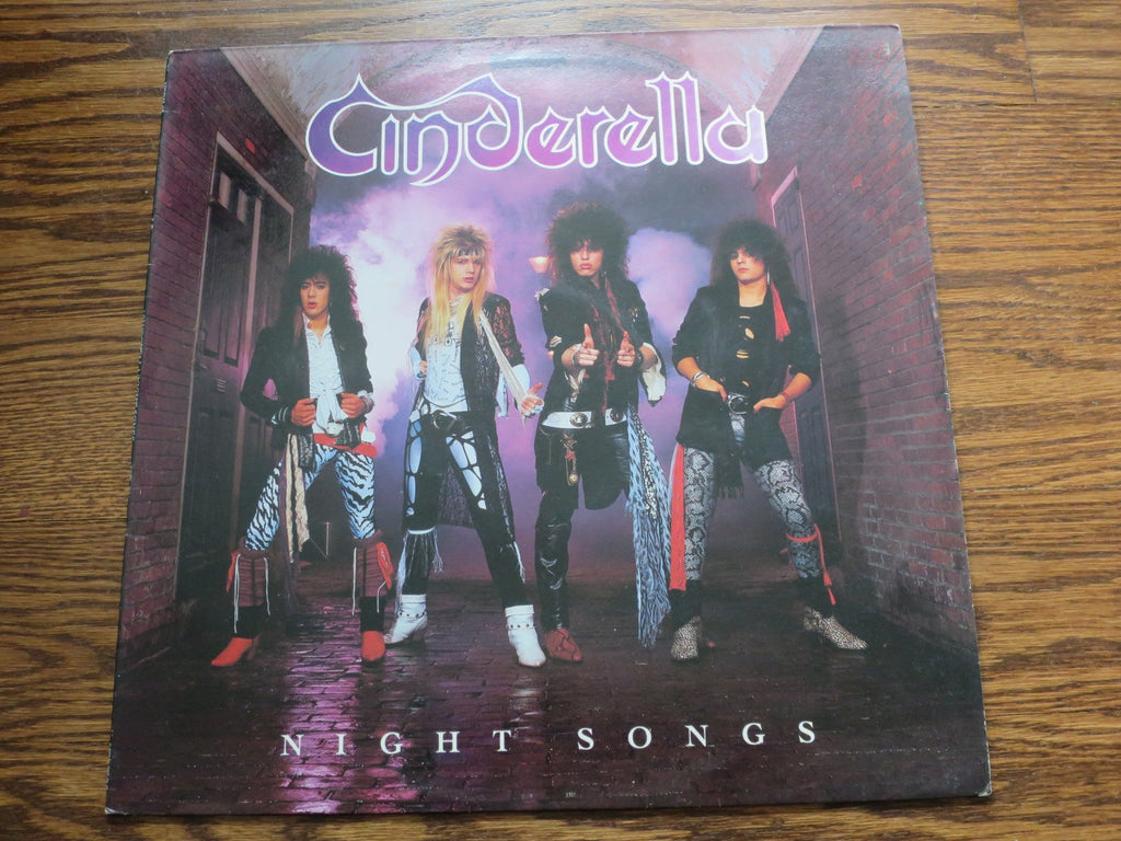 Cinderella - Night Songs - LP UK Vinyl Album Record Cover