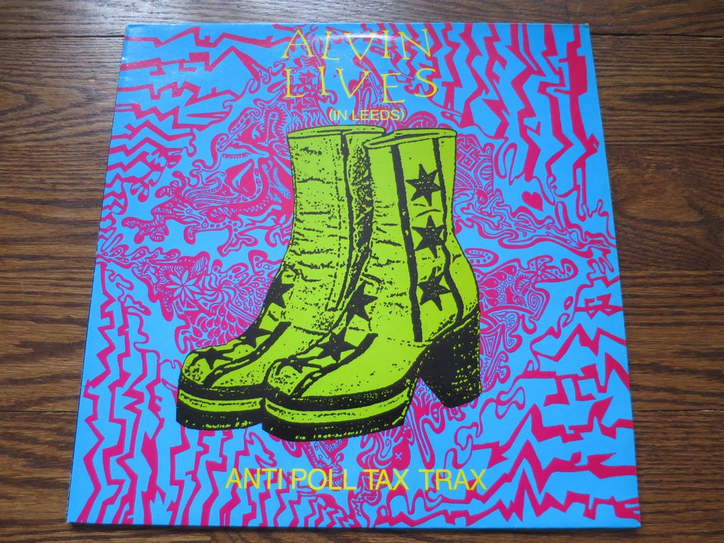 Various Artists - Alvin Lives (In Leeds) - Anti Poll Tax Trax - LP UK Vinyl Album Record Cover