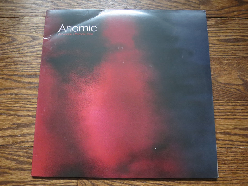 Jah Wobble & Marconi Union - Anomic - LP UK Vinyl Album Record Cover