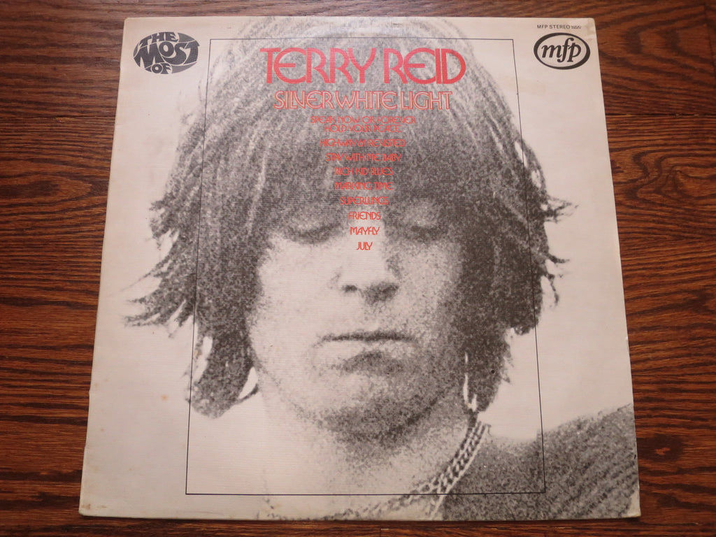 Terry Reid - Silver White Light - LP UK Vinyl Album Record Cover