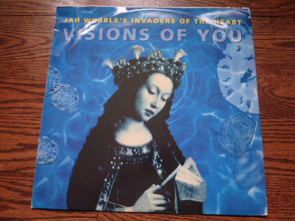 Jah Wobble's Invaders Of The Heart - Visions Of You 12" - LP UK Vinyl Album Record Cover