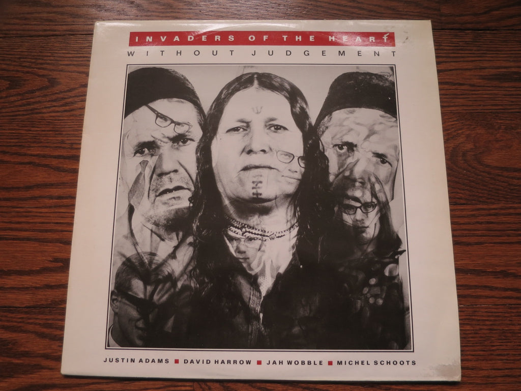 Jah Wobble's Invaders Of The Heart - Without Judgement - LP UK Vinyl Album Record Cover