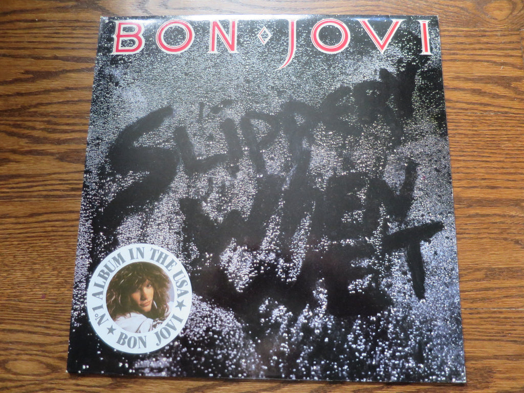 Bon Jovi - Slippery When Wet 2two - LP UK Vinyl Album Record Cover