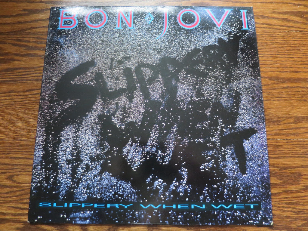 Bon Jovi - Slippery When Wet - LP UK Vinyl Album Record Cover