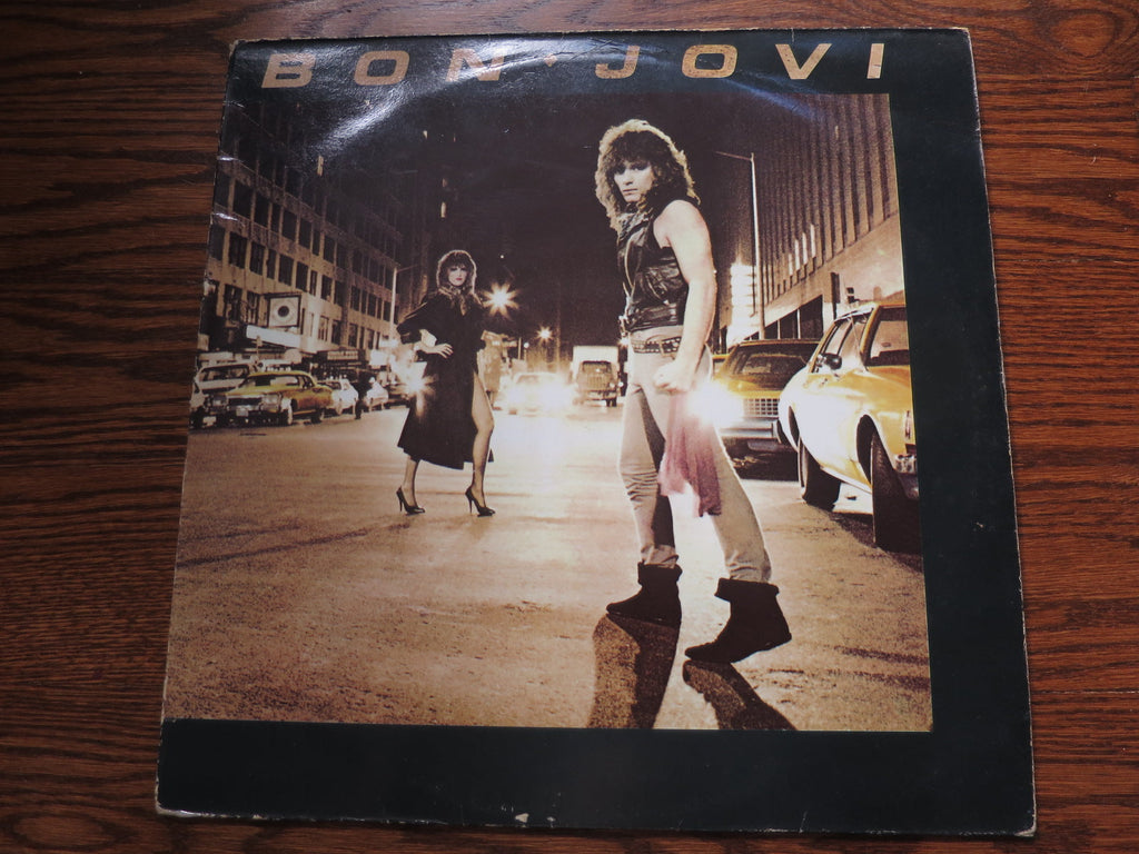 Bon Jovi - Bon Jovi - LP UK Vinyl Album Record Cover