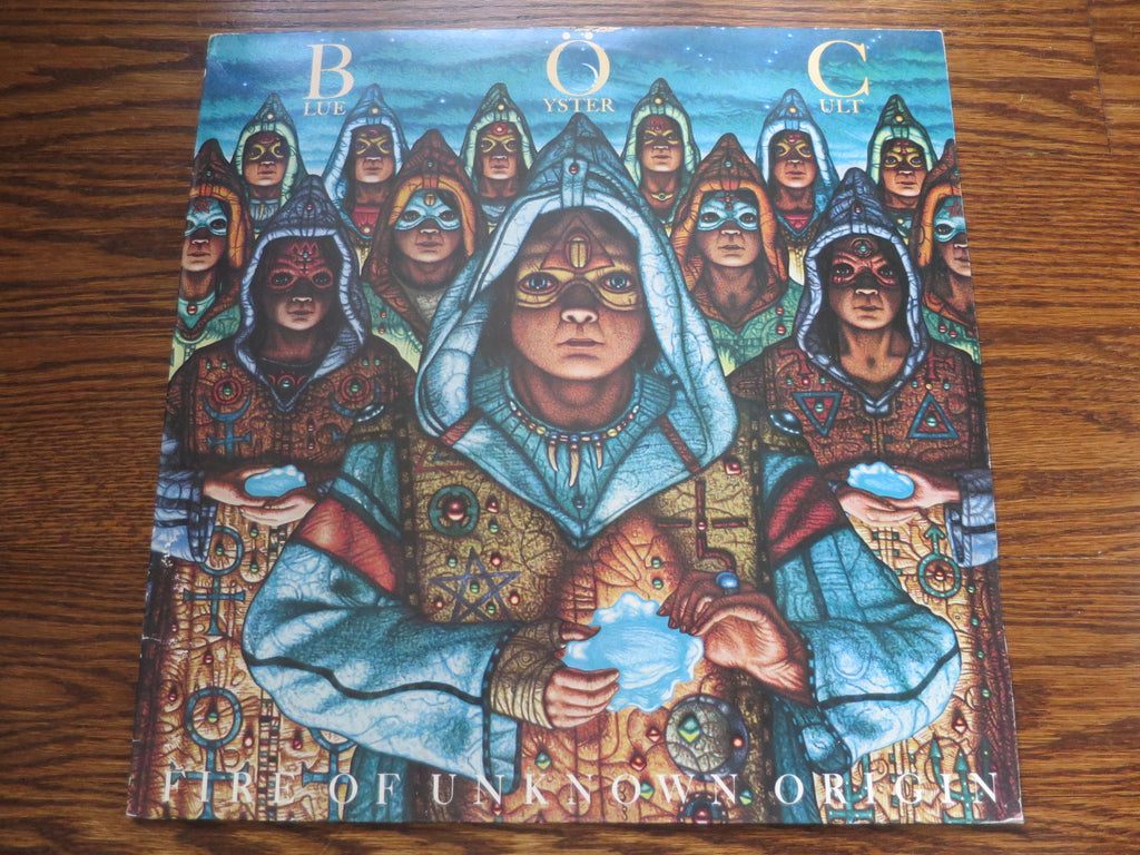 Blue Oyster Cult - Fire Of Unknown Origin - LP UK Vinyl Album Record Cover