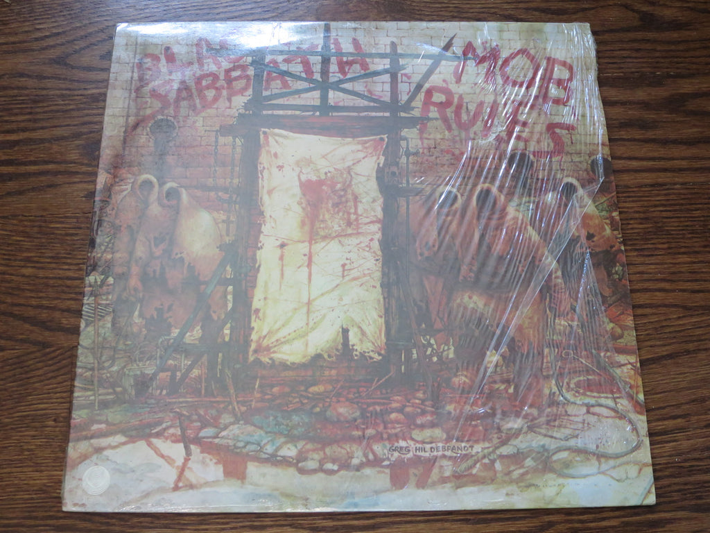 Black Sabbath - Mob Rules 4four - LP UK Vinyl Album Record Cover
