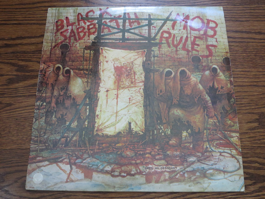 Black Sabbath - Mob Rules 3three - LP UK Vinyl Album Record Cover