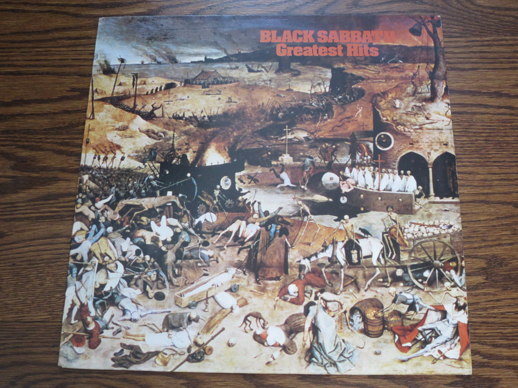 Black Sabbath - Greatest Hits - LP UK Vinyl Album Record Cover