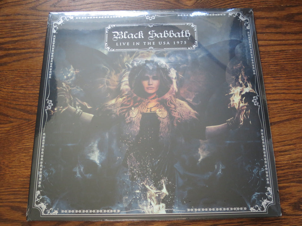 Black Sabbath - Live In The USA 1975 - LP UK Vinyl Album Record Cover
