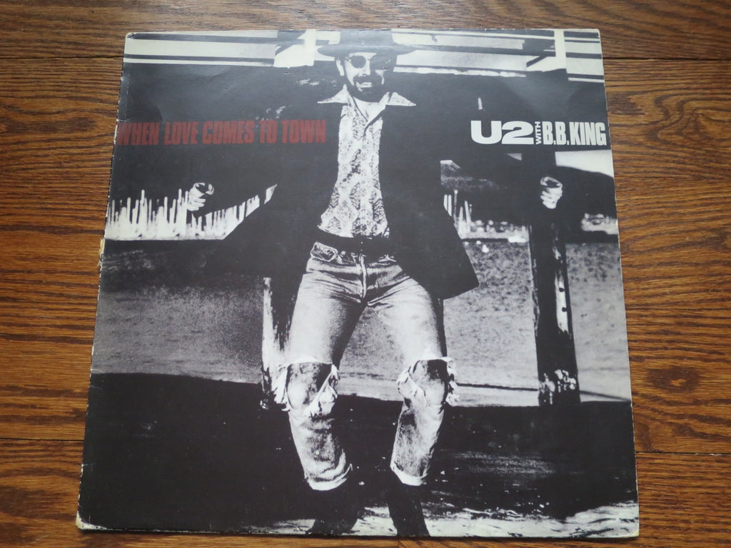 U2 - When Love Comes To Town 12" - LP UK Vinyl Album Record Cover