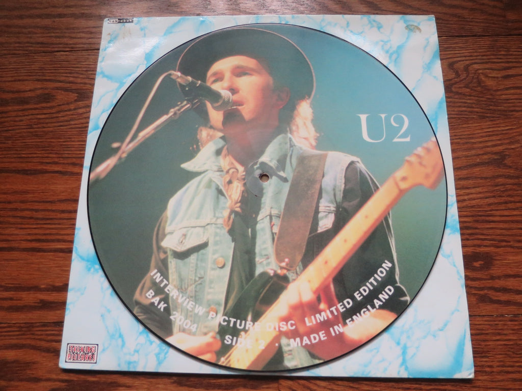 U2 - Interview Picture Disc - LP UK Vinyl Album Record Cover