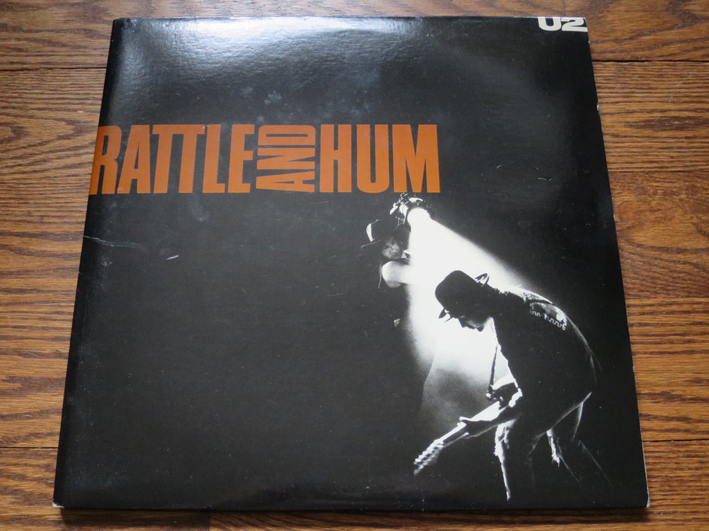 U2 - Rattle and Hum 3three - LP UK Vinyl Album Record Cover