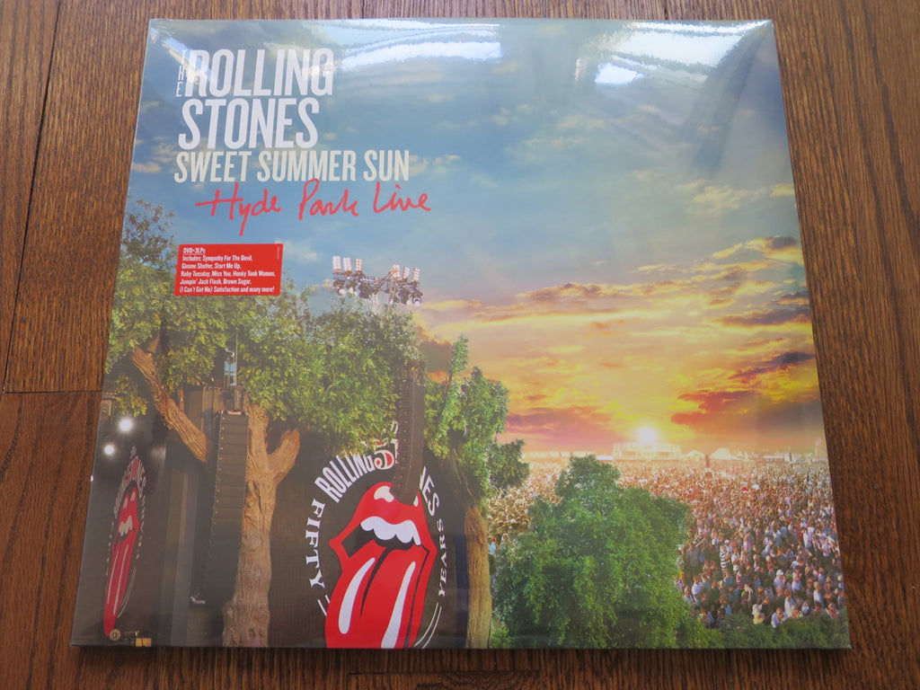 Rolling Stones - Sweet Summer Sun - Hyde Park Live - LP UK Vinyl Album Record Cover