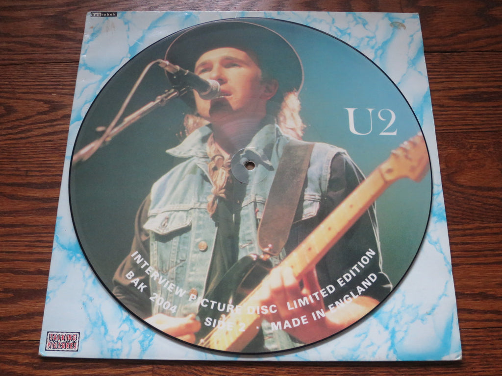 U2 - Interview picture disc - LP UK Vinyl Album Record Cover