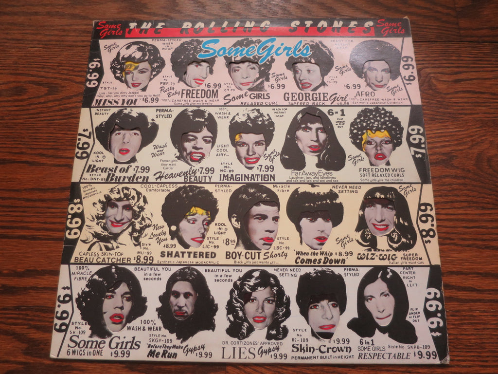 Rolling Stones - Some Girls - LP UK Vinyl Album Record Cover