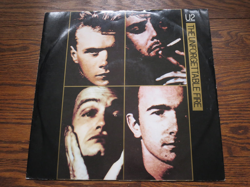 U2 - The Unforgettable Fire 12" - LP UK Vinyl Album Record Cover