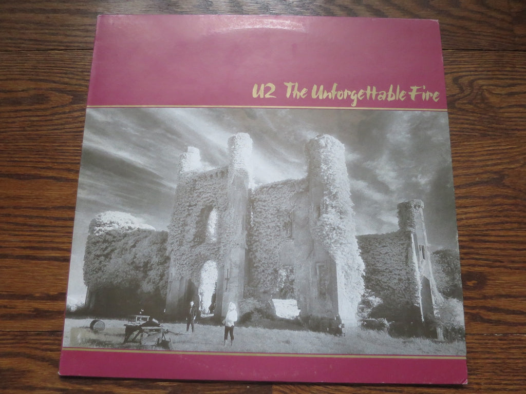 U2 - The Unforgettable Fire 4four - LP UK Vinyl Album Record Cover