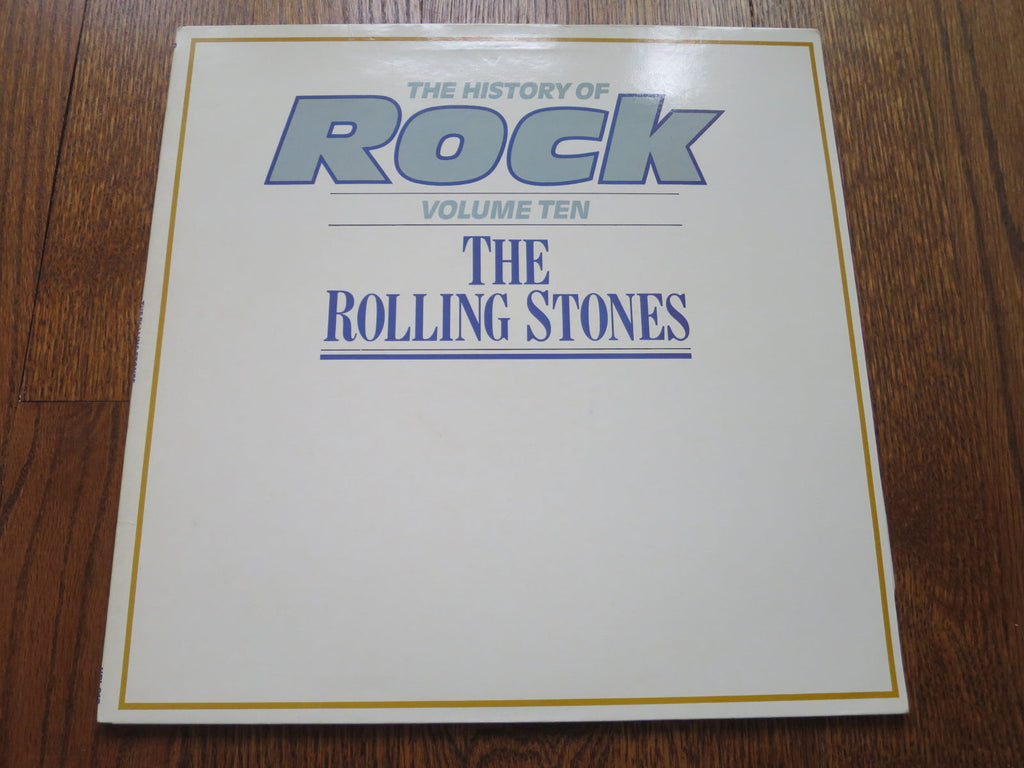 Rolling Stones - The History of Rock Volume Ten - LP UK Vinyl Album Record Cover