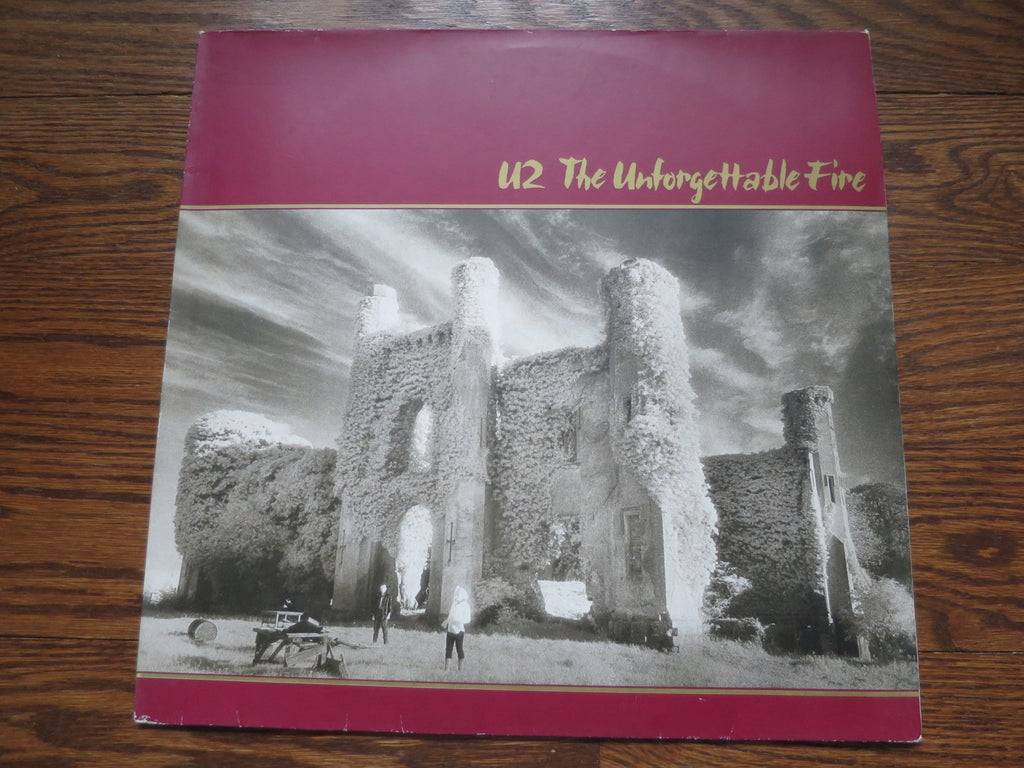 U2 - The Unforgettable Fire 3three - LP UK Vinyl Album Record Cover
