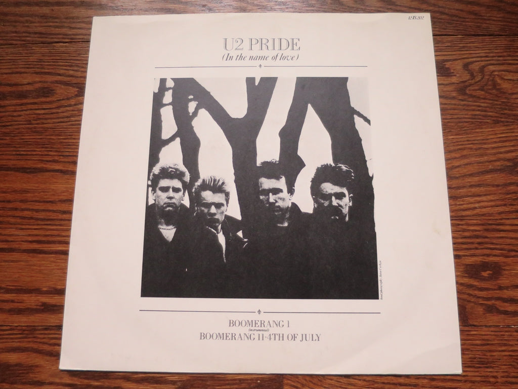 U2 - Pride (In The Name Of Love) 12" - LP UK Vinyl Album Record Cover