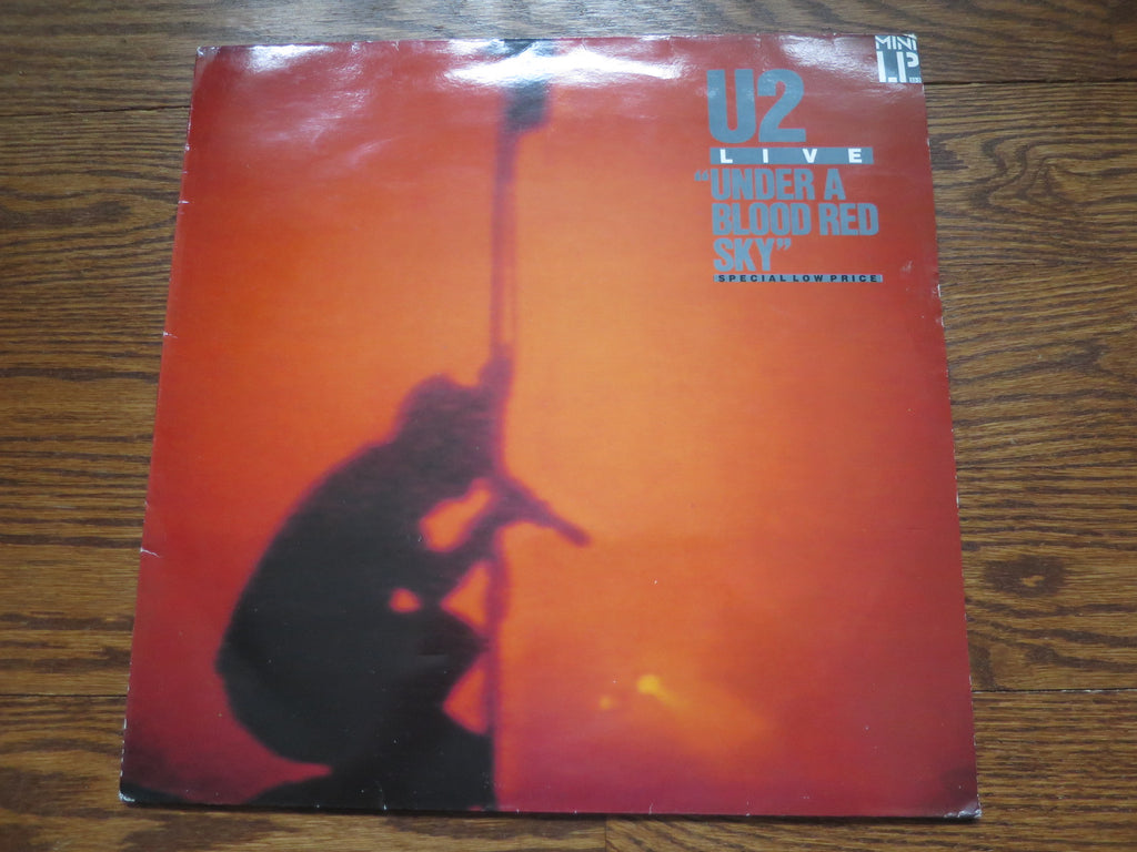 U2 - Live Under A Blood Red Sky - LP UK Vinyl Album Record Cover