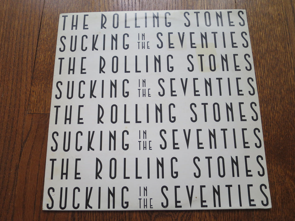 Rolling Stones - Sucking In The 70s - LP UK Vinyl Album Record Cover