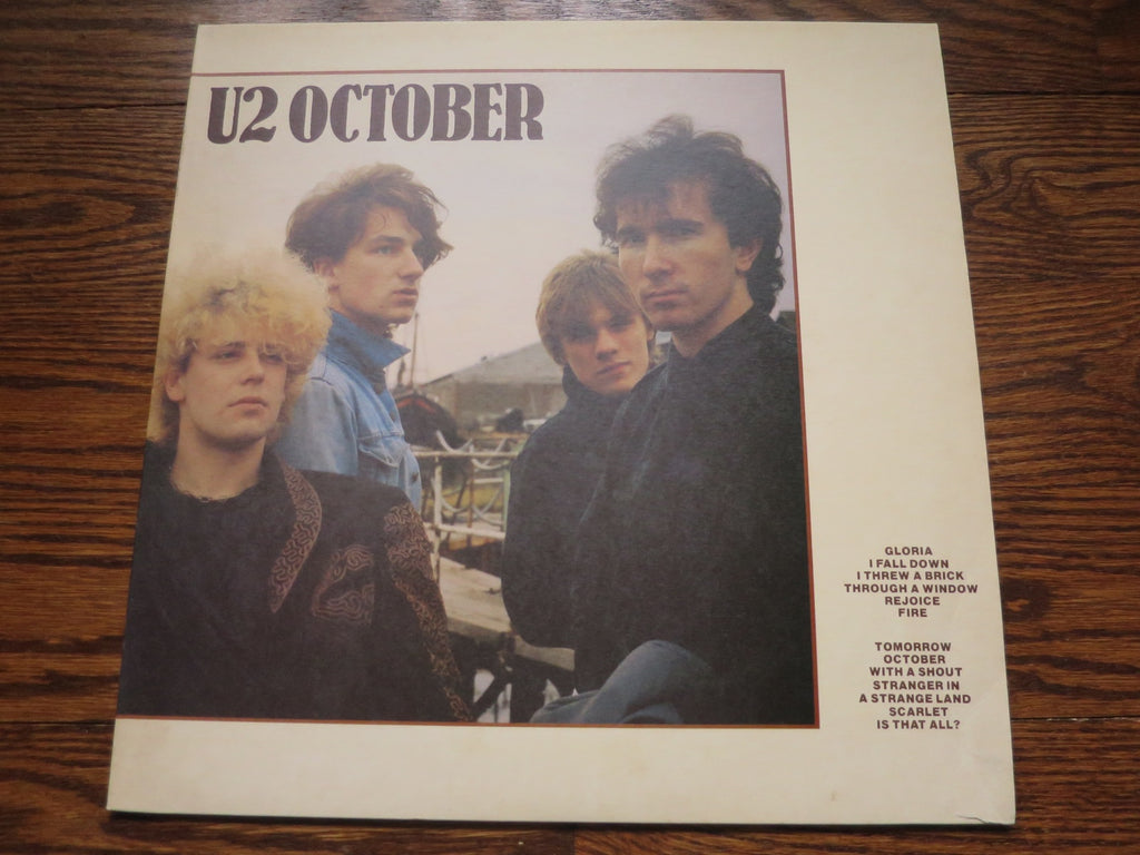 U2 - October 2two - LP UK Vinyl Album Record Cover