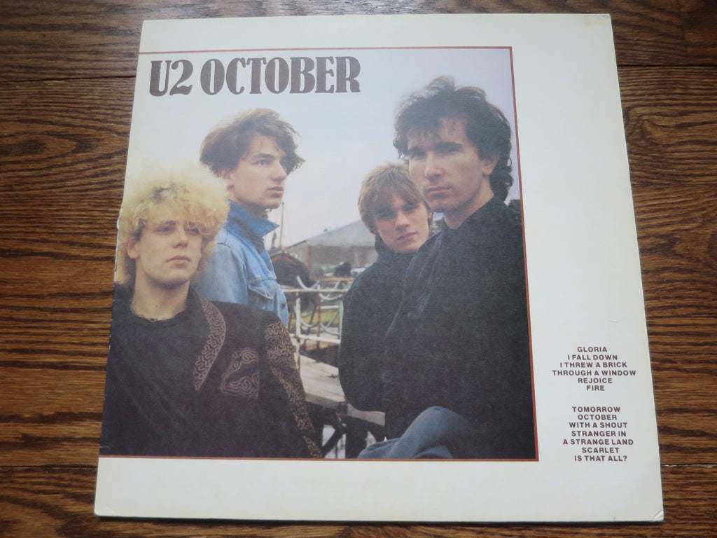 U2 - October - LP UK Vinyl Album Record Cover