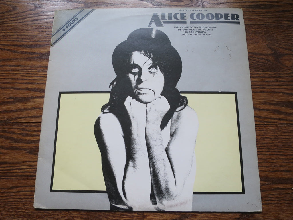 Alice Cooper - Four Tracks from Alice Cooper - LP UK Vinyl Album Record Cover
