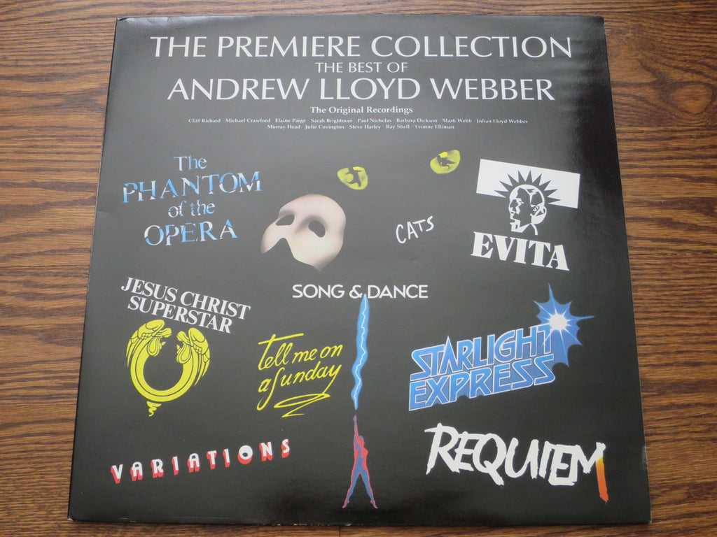 Andrew Lloyd Webber - The Premiere Collection - LP UK Vinyl Album Record Cover