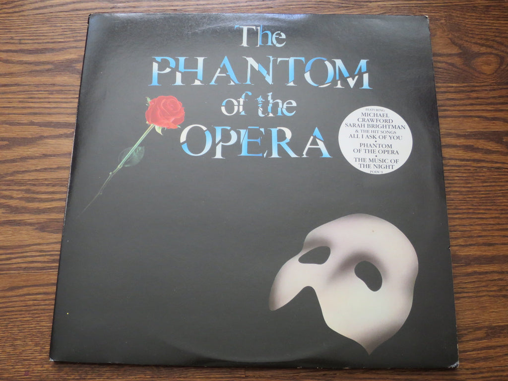 Andrew Lloyd Webber - The Phantom of The Opera - LP UK Vinyl Album Record Cover