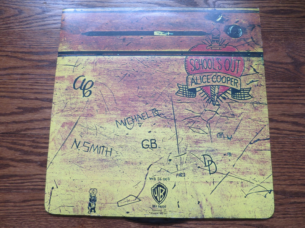Alice Cooper - School's Out (reissue) - LP UK Vinyl Album Record Cover