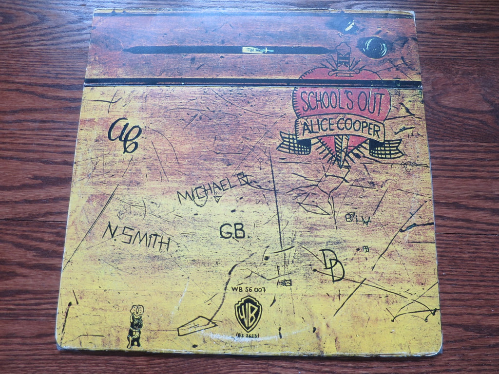 Alice Cooper - School's Out (original) - LP UK Vinyl Album Record Cover
