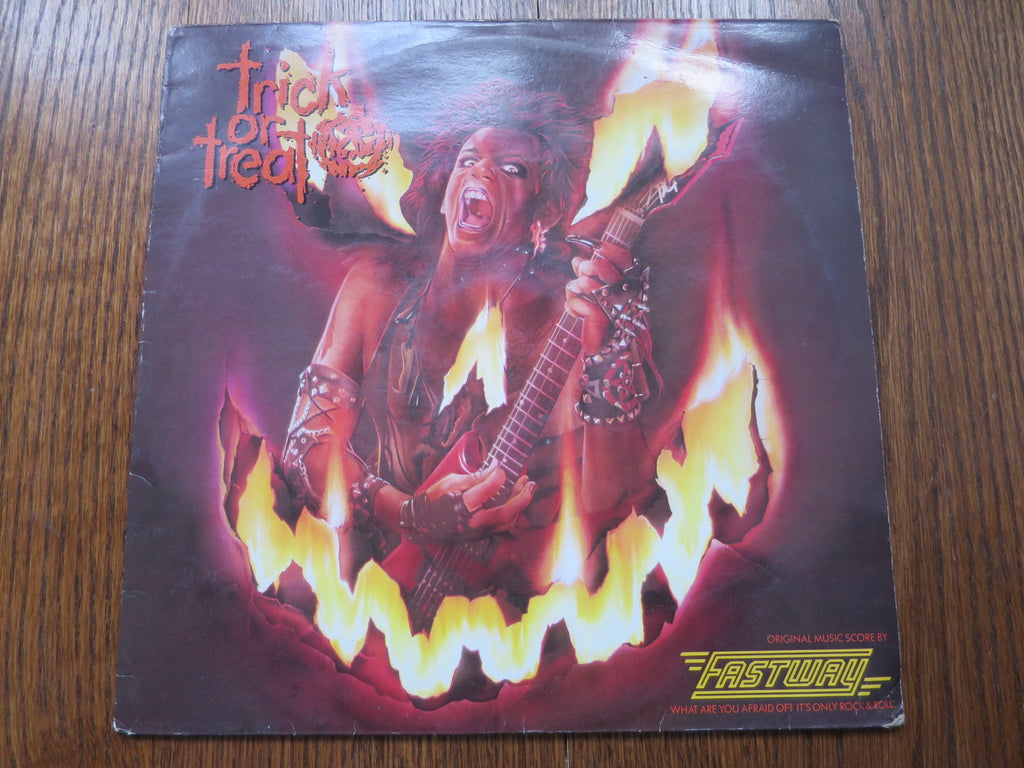 Fastway - Trick Or Treat soundtrack - LP UK Vinyl Album Record Cover