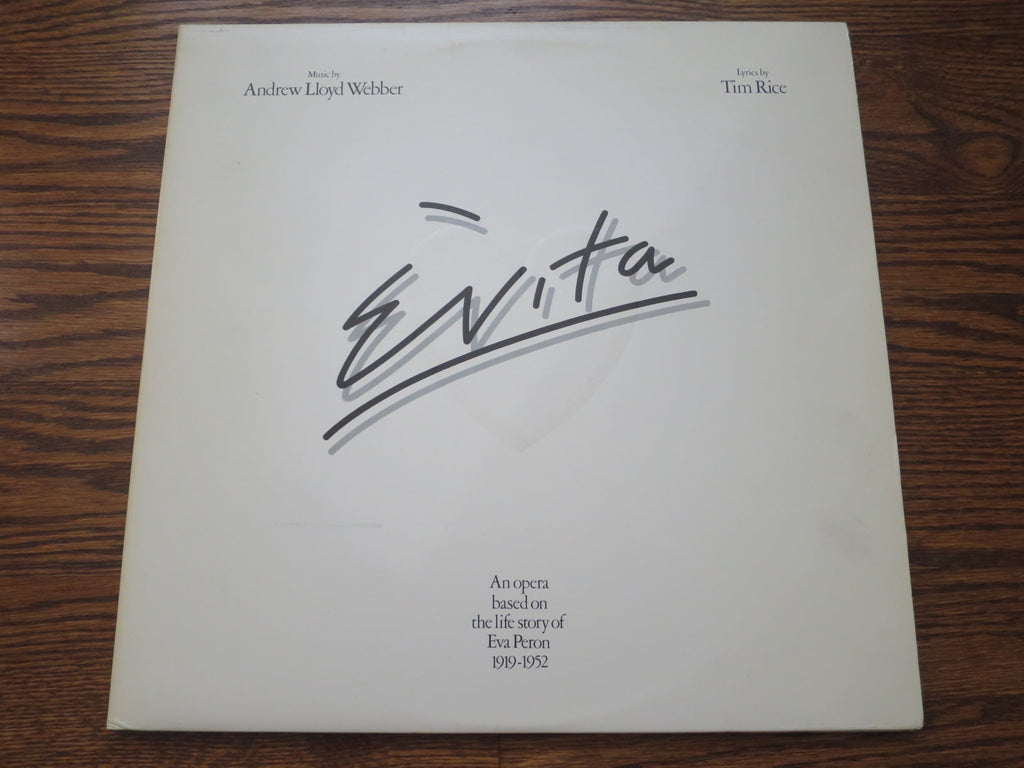 Andrew Lloyd Webber - Evita - LP UK Vinyl Album Record Cover