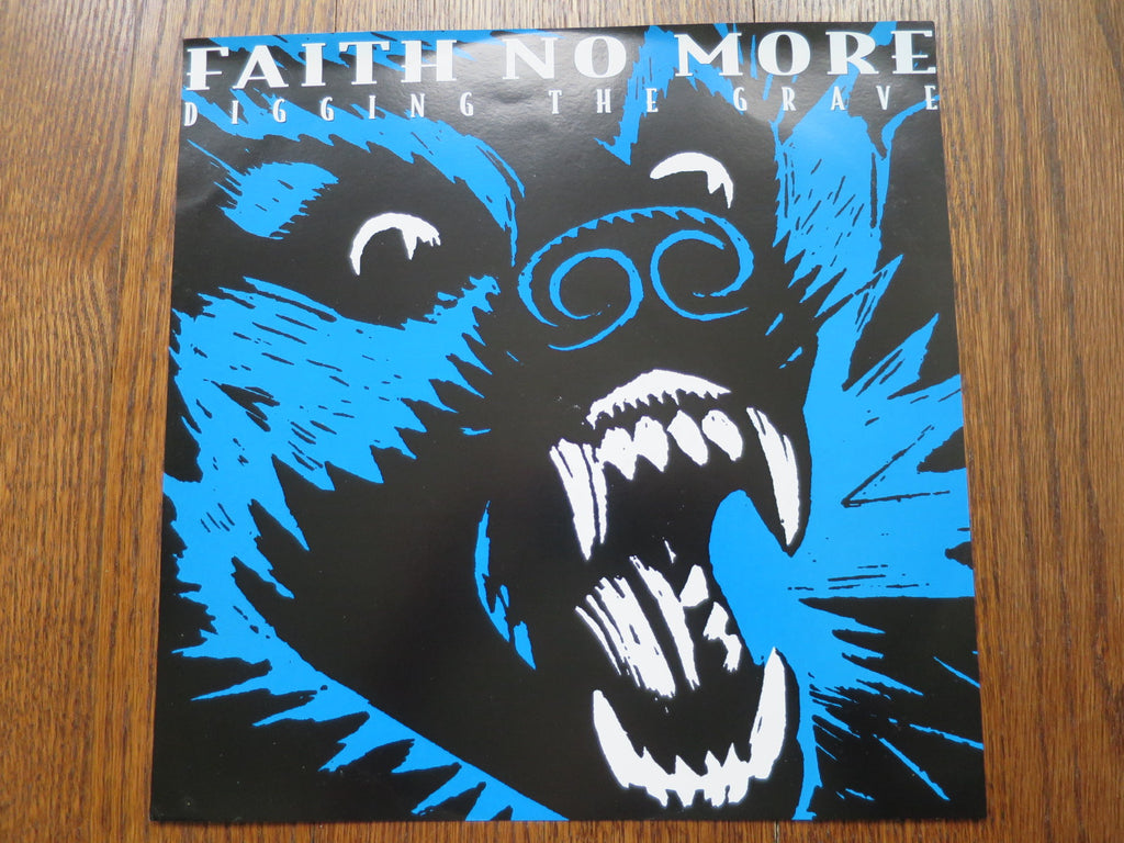 Faith No More - Digging The Grave blue vinyl 12" - LP UK Vinyl Album Record Cover