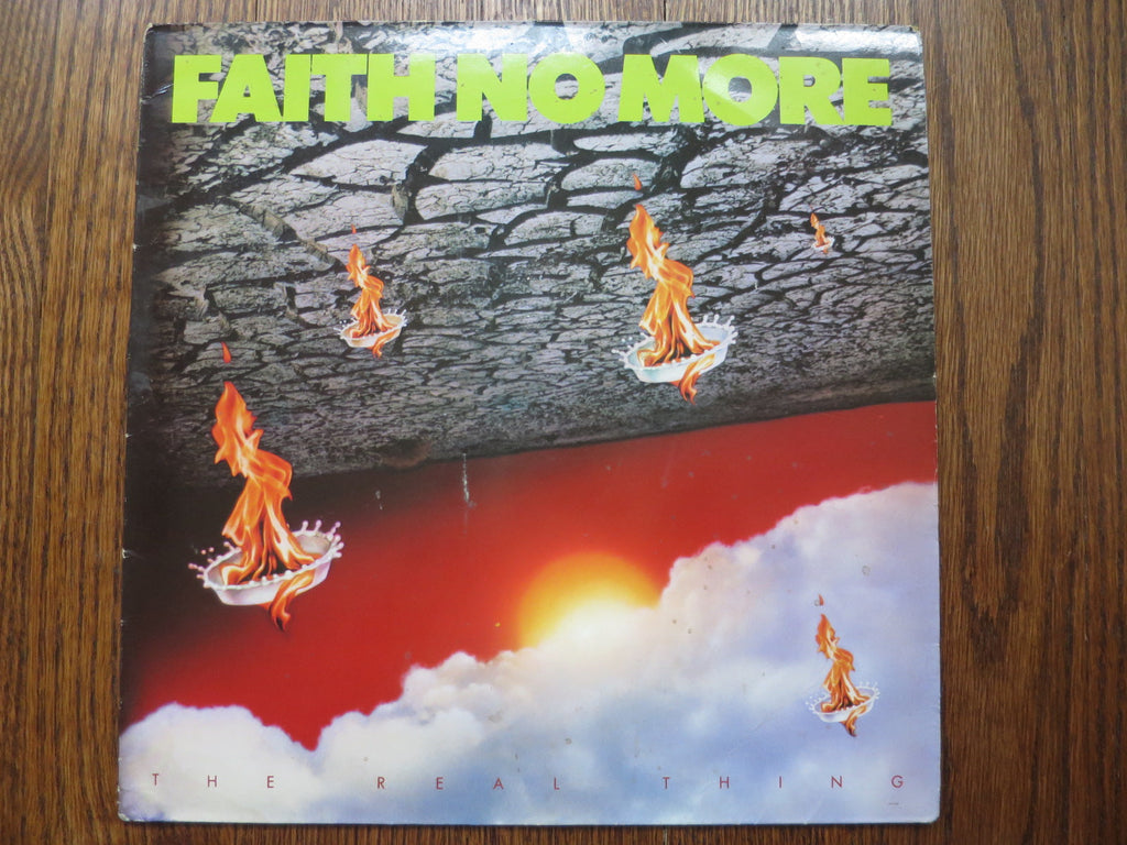 Faith No More - The Real Thing 3three - LP UK Vinyl Album Record Cover