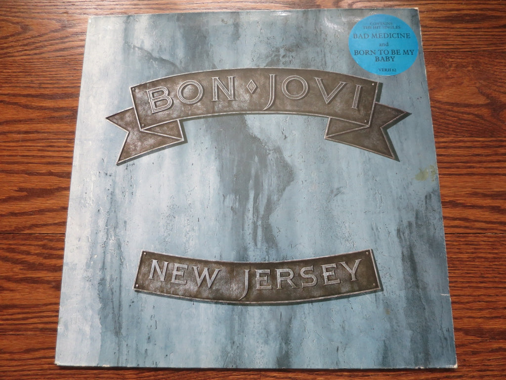Bon Jovi - New Jersey 3three - LP UK Vinyl Album Record Cover
