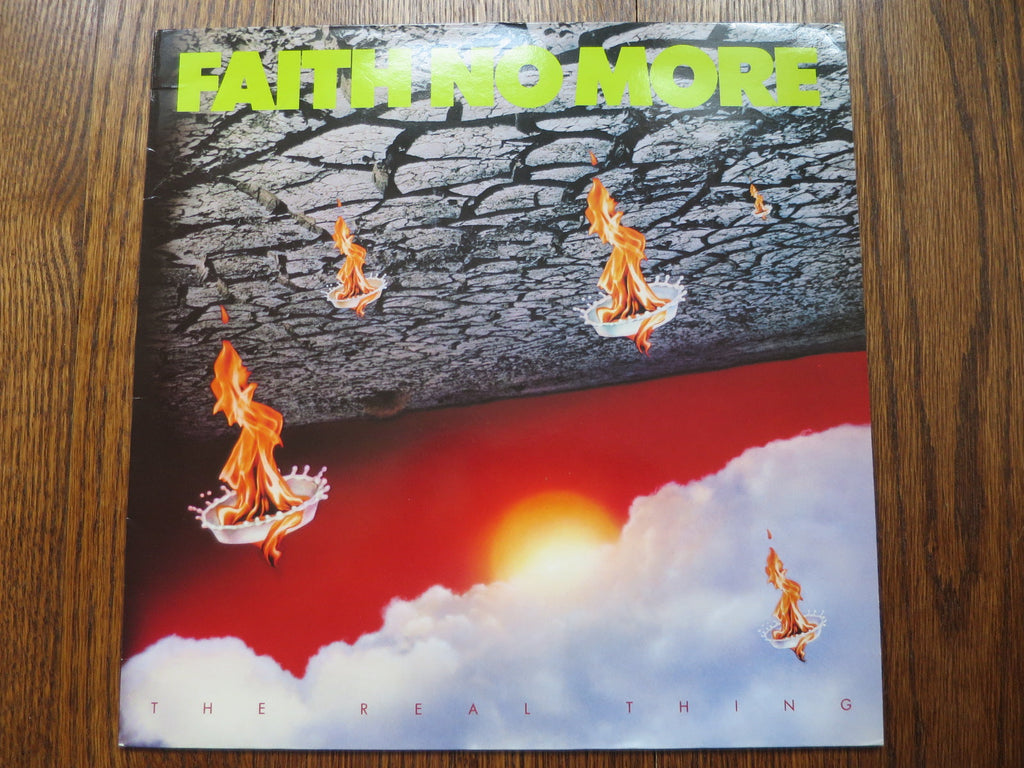 Faith No More - The Real Thing - LP UK Vinyl Album Record Cover