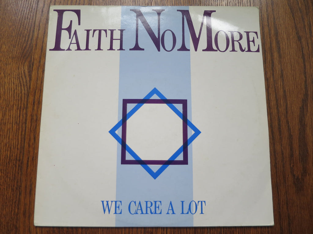 Faith No More - We Care A Lot - LP UK Vinyl Album Record Cover